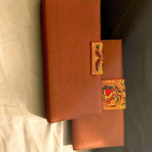 Hand crafted Bangladeshi clutch by the seller. One of a kind - Picture 1 of 4